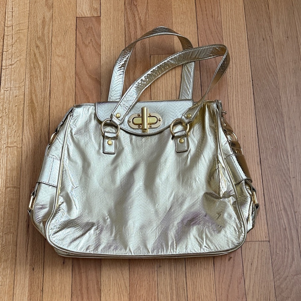 Metallic Gold Bag